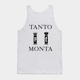 Tanto Monta (black) Tank Top